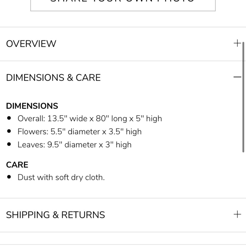 Pottery Barn Kids Tropical Flower Garland - Picture 7 of 7